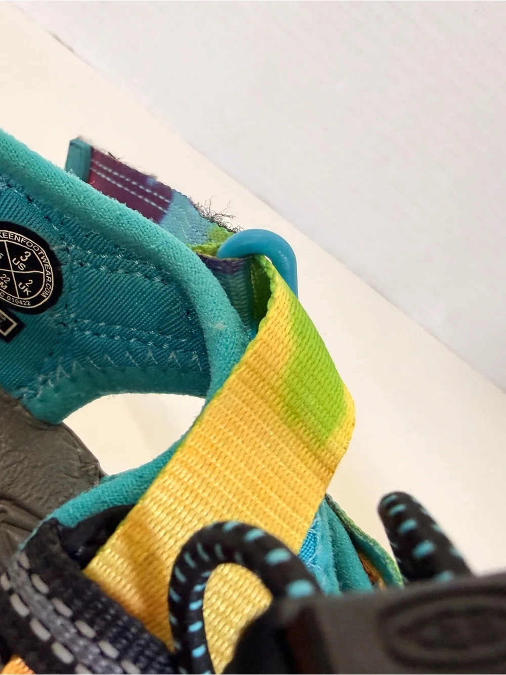 Keen Kids Multicolor Outdoor Sandals - Rainbow tie dye Straps